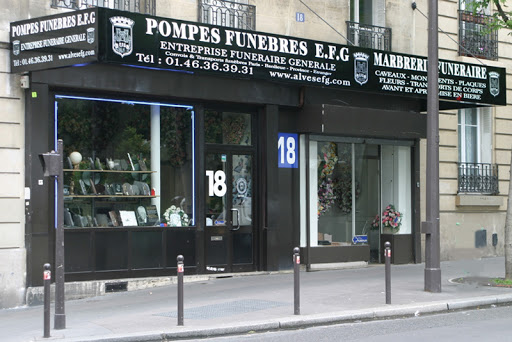 Entreprise Funéraire Générale PARIS 20ème - ALVES E.F.G. (Maison Familiale) Assistance 7/7j - 24/24h - Face Hôpital Tenon