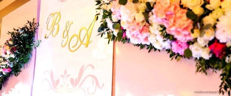 Les 10 meilleures locations de photocall pour mariages à Paris